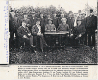 Schoolfeestcomissie in 1910 met Adriaan Jan Cornelis MG (1862-1939)